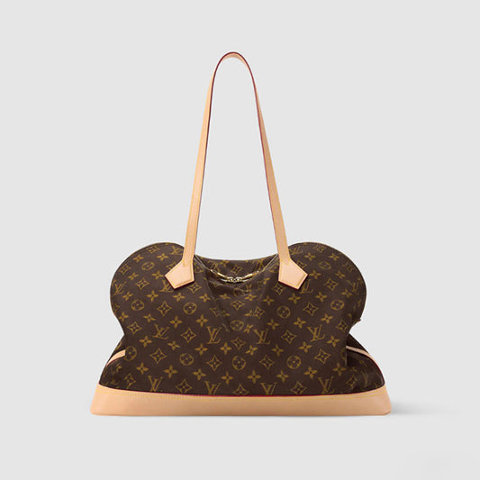 Louis Vuitton alma shoulder medium monogram tote bag