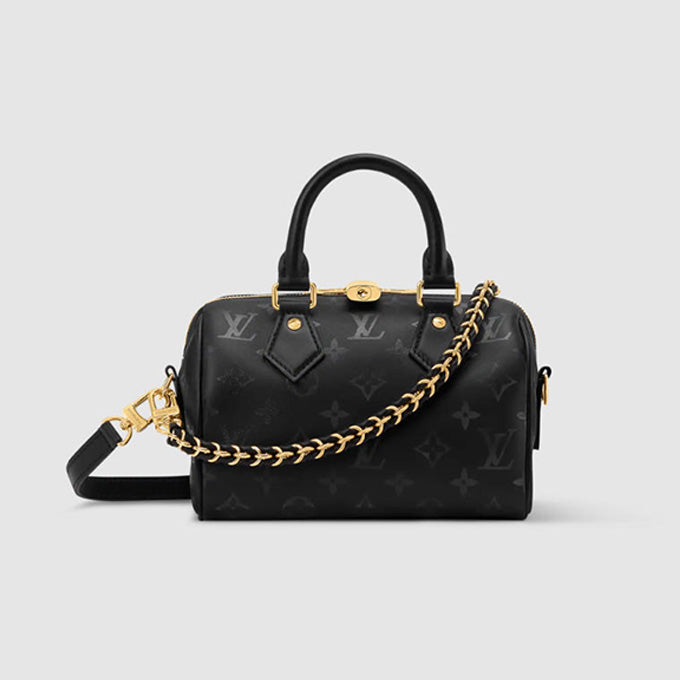 Louis Vuitton speedy bandoulière 20 monogram ink handbag