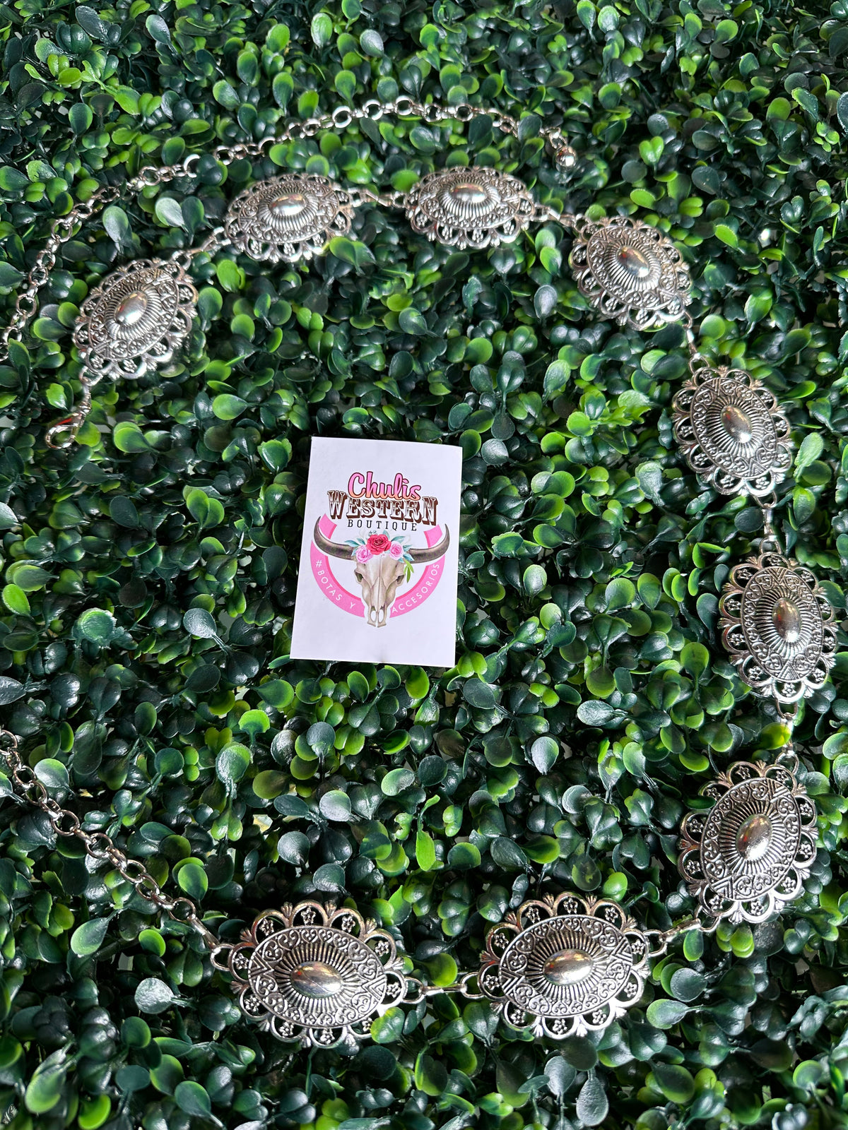 04 flower chain belt 45” long
