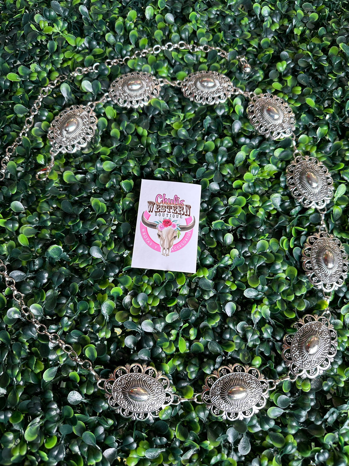 04 flower chain belt 45” long