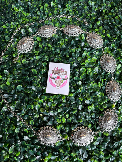 04 flower chain belt 45” long